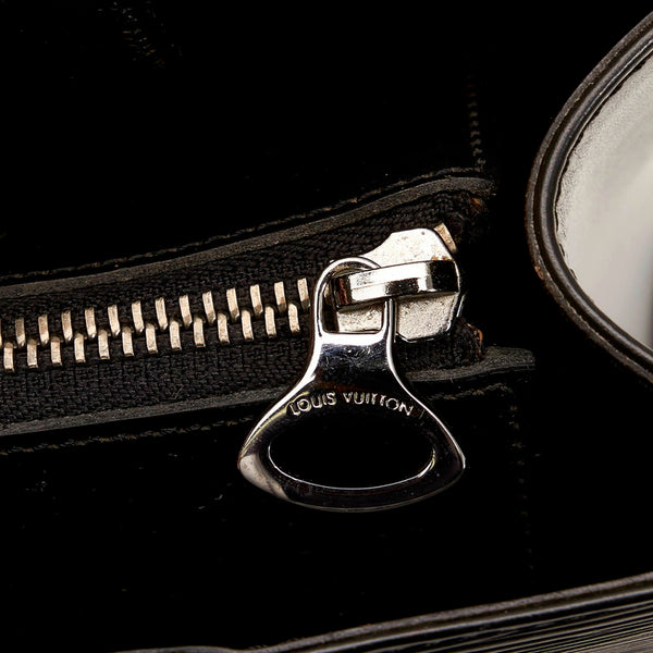 ルイ ヴィトン エピ ジェモ M52452 ブラック PVC レザー トートバッグ レディース LOUIS VUITTON 【中古】