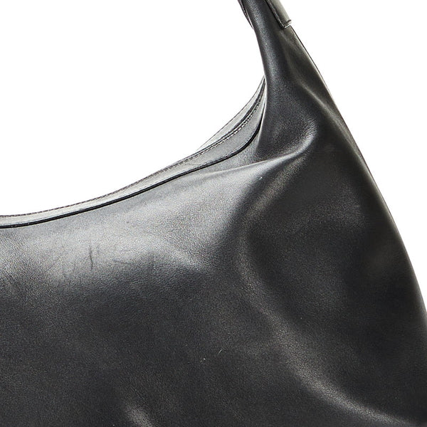 グッチ バンブー ワンショルダーバッグ ハンドバッグ 000 0531 ブラック レザー レディース GUCCI 【中古】