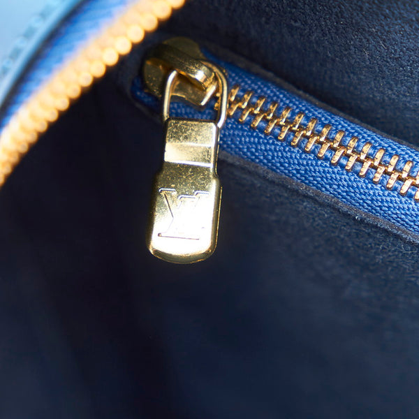 ルイ ヴィトン エピ ポンヌフ ハンドバッグ M52055 トレドブルー レザー レディース LOUIS VUITTON 【中古】