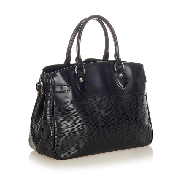 ルイ ヴィトン エピ パッシィPM ハンドバッグ M59262 ブラック ノワール レザー レディース LOUIS VUITTON 【中古】