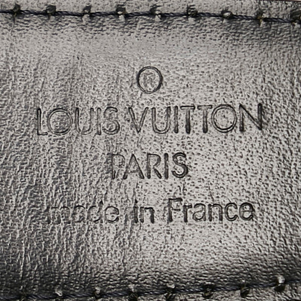 ルイ ヴィトン エピ サンチュール クラシック M6833V ブラック レザー ベルト メンズ LOUIS VUITTON 【中古】