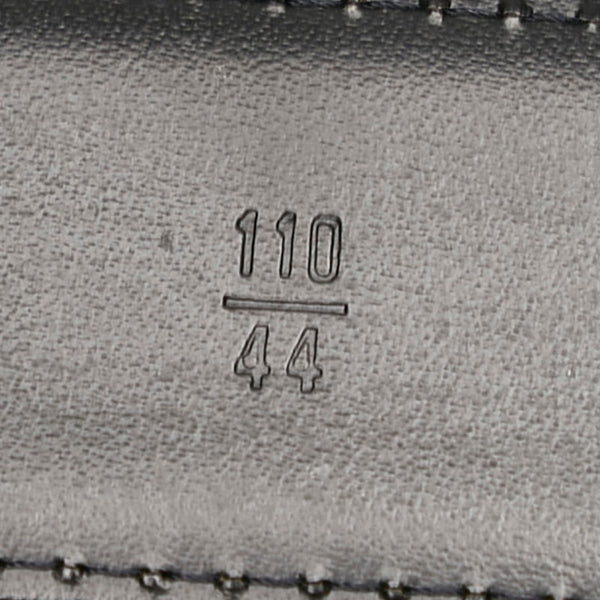 ルイ ヴィトン エピ サンチュール クラシック M6833V ブラック レザー ベルト メンズ LOUIS VUITTON 【中古】