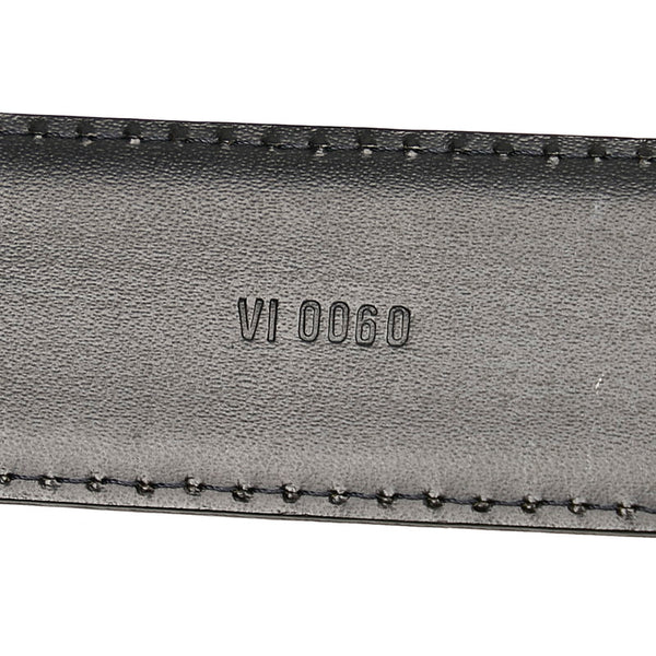 ルイ ヴィトン エピ サンチュール クラシック M6833V ブラック レザー ベルト メンズ LOUIS VUITTON 【中古】