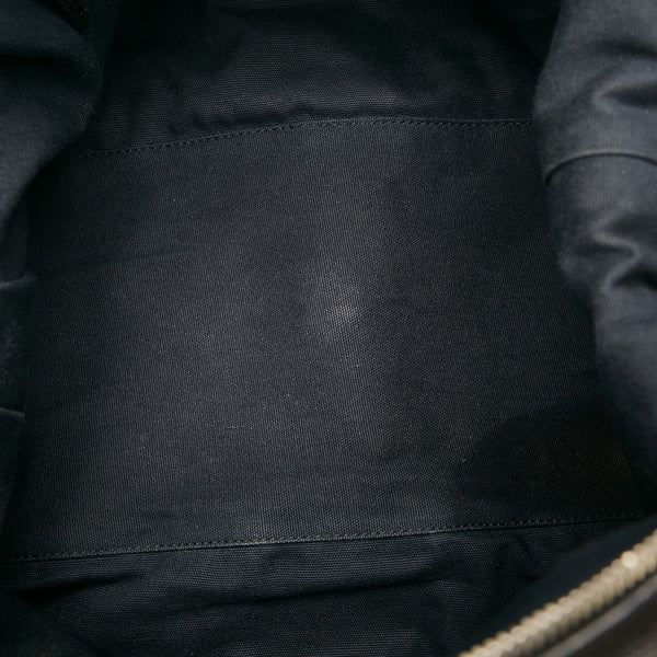 サンローラン イージーロック スタッズ ハンドバッグ 225437 ブラック レザー レディース SAINT LAURENT 【中古】