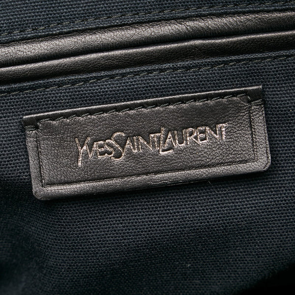 サンローラン イージーロック スタッズ ハンドバッグ 225437 ブラック レザー レディース SAINT LAURENT 【中古】