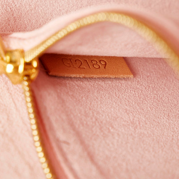 ルイ ヴィトン ダミエ アズール ジロラッタ ハンドバッグ ショルダーバッグ2WAY N41579 ホワイト PVC レザー レディース LOUIS VUITTON 【中古】