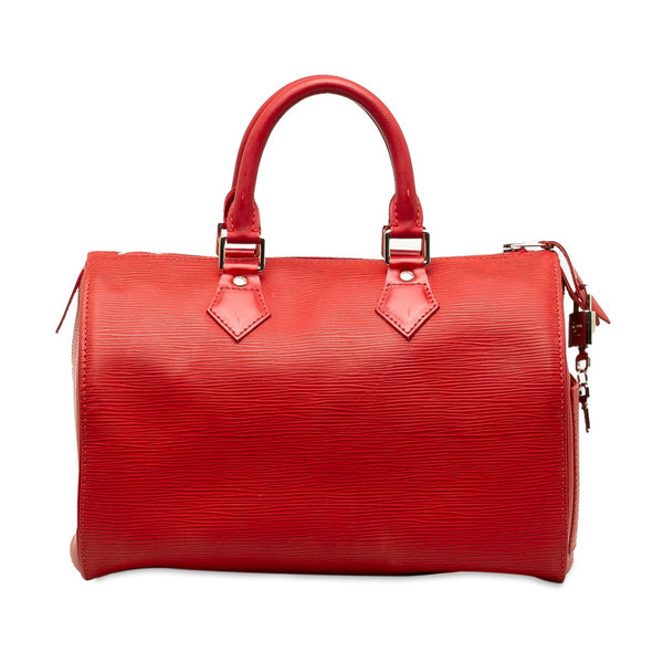ルイ ヴィトン エピ スピーディ25 ハンドバッグ ミニボストンバッグ M43017 カスティリアンレッド レザー レディース LOUIS VUITTON 【中古】