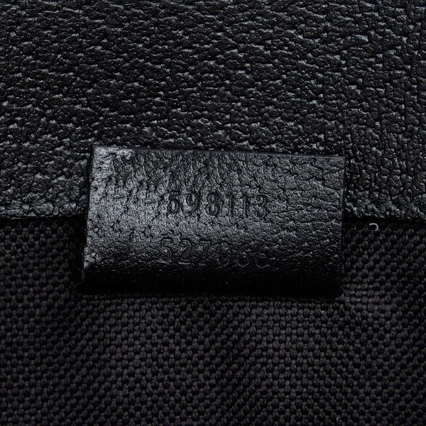 グッチ GGサイケデリック ボディバッグ ウエストバッグ 598113 ブラック マルチカラー PVC レザー レディース GUCCI 【中古】