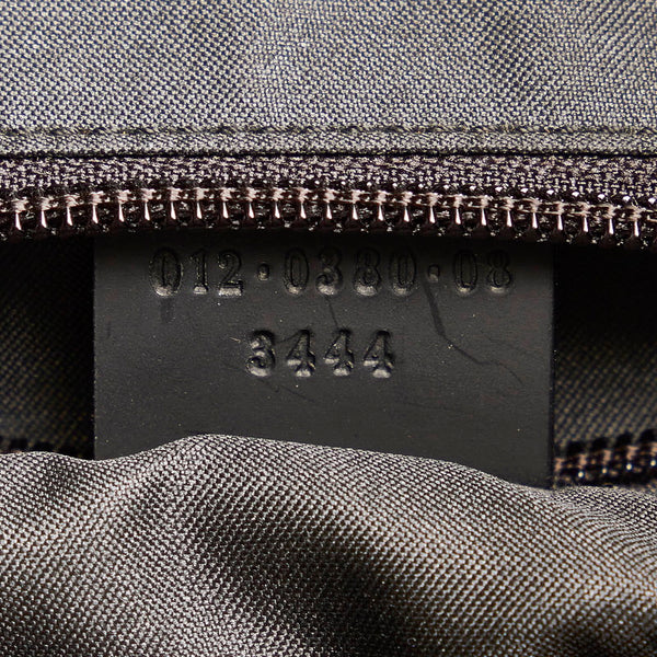 グッチ GGナイロン ショルダーバッグ トートバッグ 2WAY 012-0380-08 ブラック ナイロン レザー メンズ GUCCI 【中古】