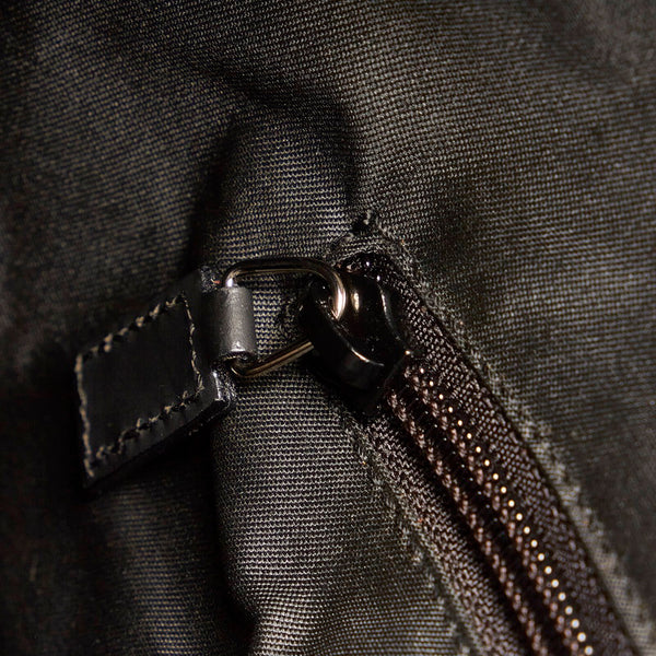 グッチ GGナイロン ショルダーバッグ トートバッグ 2WAY 012-0380-08 ブラック ナイロン レザー メンズ GUCCI 【中古】