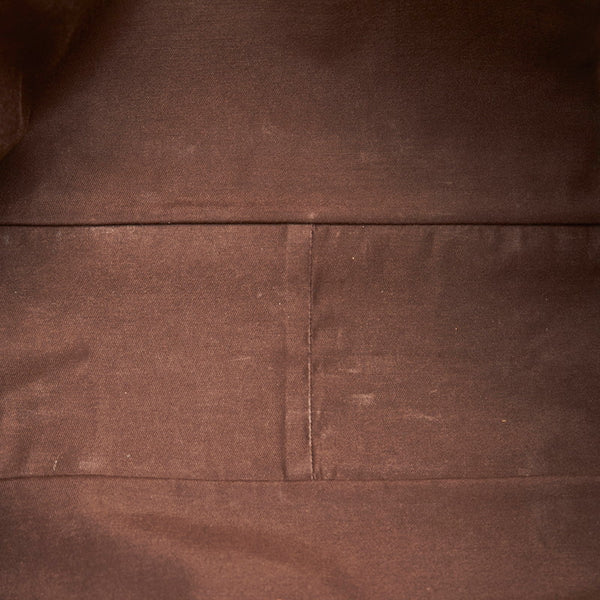 グッチ ＧGキャンバス シェリーライン ハンドバッグ 189753 ベージュ ブラウン キャンバス レザー レディース GUCCI 【中古】