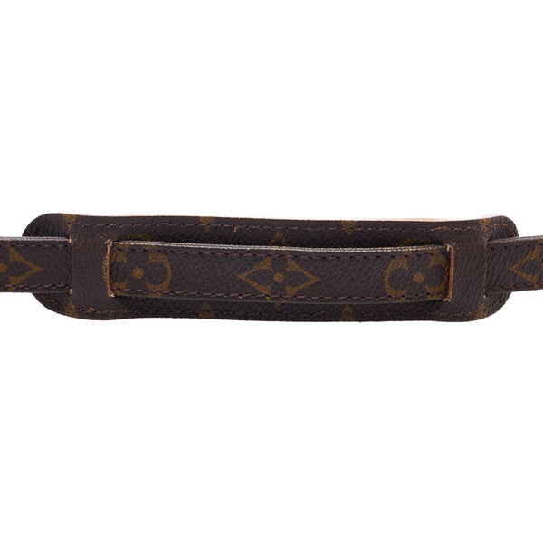 ルイ ヴィトン モノグラム ショルダーストラップ ブラウン PVC レディース LOUIS VUITTON 【中古】