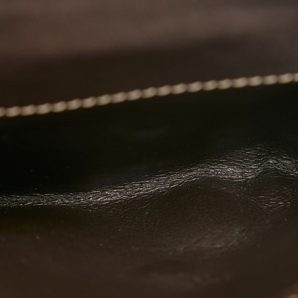 グッチ GGキャンバス Wホック 二つ折り財布 コンパクトウォレット 203549 ベージュ ブラウン キャンバス レザー レディース GUCCI 【中古】