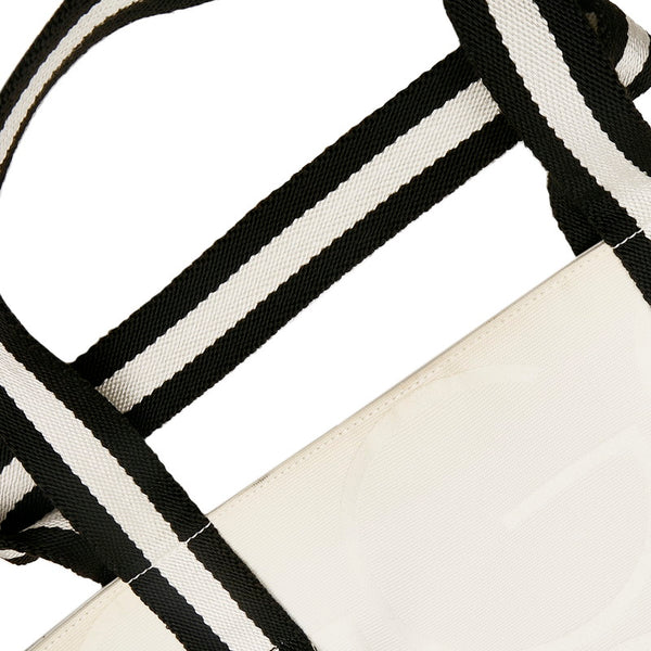 グッチ トートバッグ 123439 ホワイト キャンバス メンズ GUCCI 【中古】