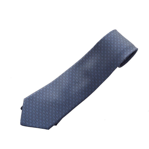 エルメス ネクタイ ネイビー シルク メンズ HERMES 【中古】