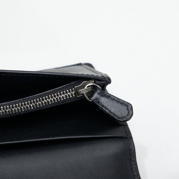 ベルルッティ エベネ 長財布 ロングウォレット ブラック レザー レディース Berluti 【中古】