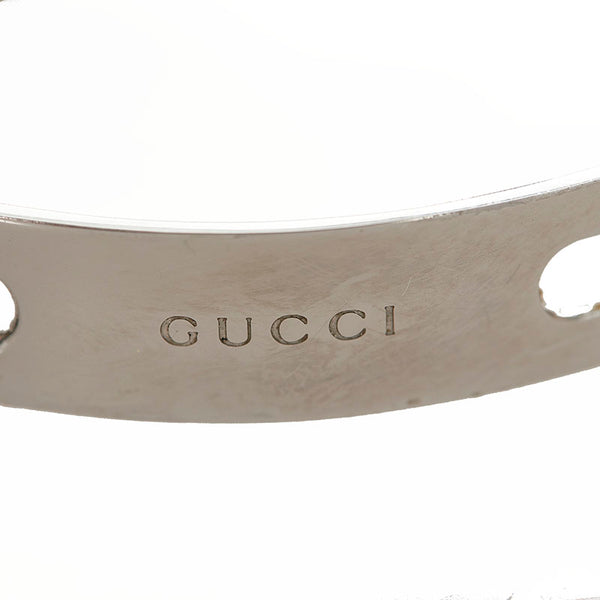 グッチ ラージウォッチ YA101203 ブラック ゴールド ステンレススチール 腕時計 メンズ GUCCI クオーツ ブラック文字盤 【中古】