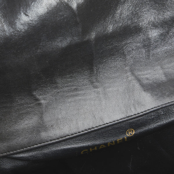 シャネル マトラッセ ココマーク チェーン リュック バックパック ブラック ゴールド レザー レディース CHANEL 【中古】