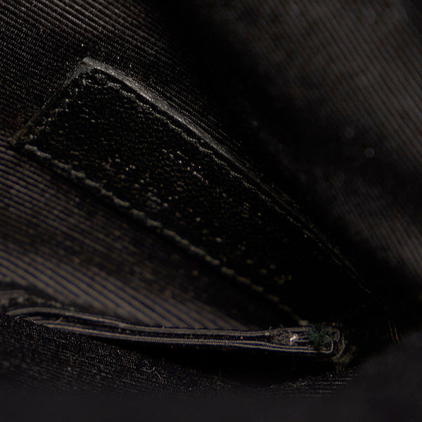 サンローラン ネイビー レザー ビジネスバッグ メンズ SAINT LAURENT 【中古】