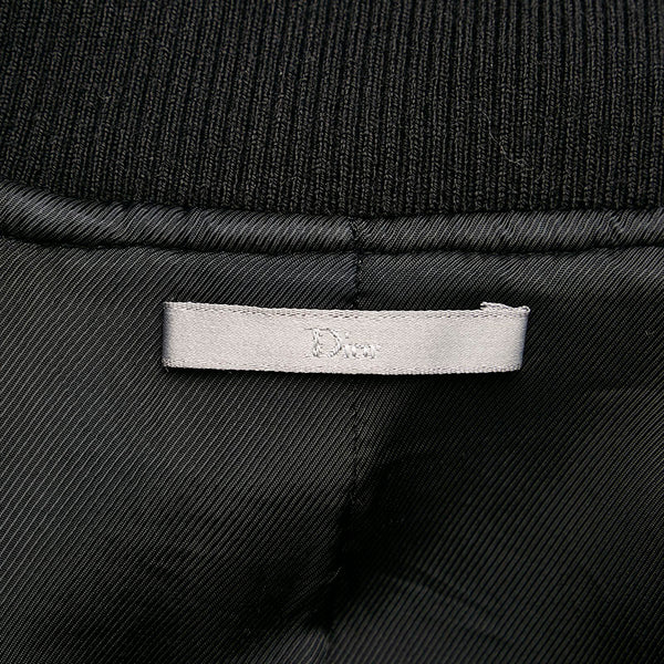 ディオール オム ブルゾン ブラック ウール カシミヤ メンズ DIOR HOMME 【中古】