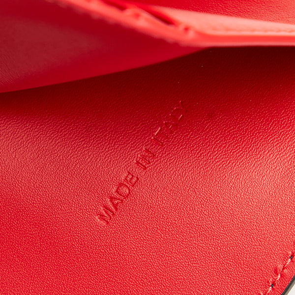 クリスチャンルブタン スパイクスタッズ パネトーネ マネークリップ ネイビー レザー 二つ折り財布 メンズ Christian Louboutin 【中古】