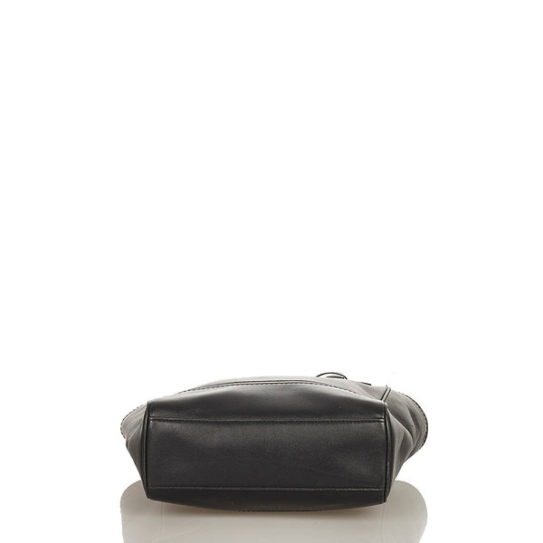 コーチ ハンドバッグ ショルダーバッグ２WAY ブラック レザー レディース COACH 【中古】