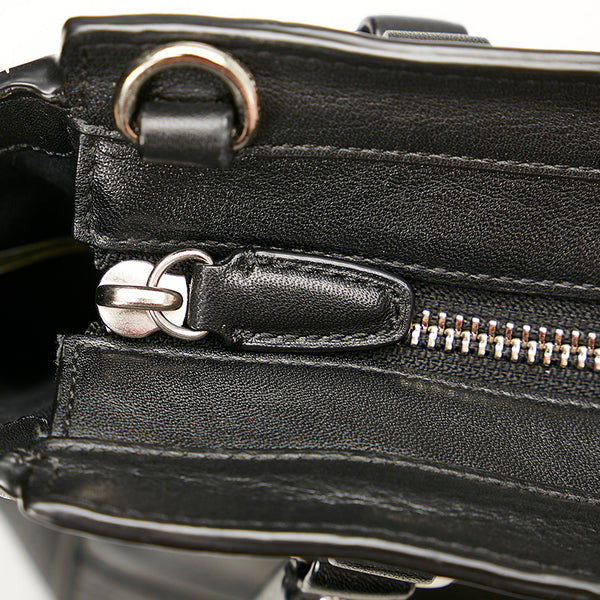 コーチ ハンドバッグ ショルダーバッグ２WAY ブラック レザー レディース COACH 【中古】