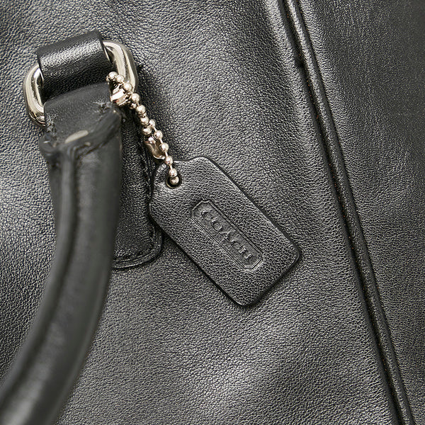 コーチ ハンドバッグ ショルダーバッグ２WAY ブラック レザー レディース COACH 【中古】