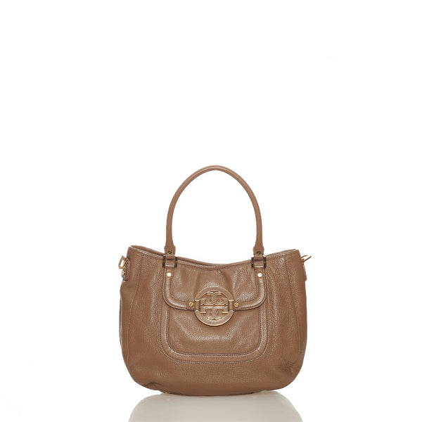 トリーバーチ ハンドバッグ ショルダーバッグ 2WAY ベージュ レザー レディース Tory Burch 【中古】