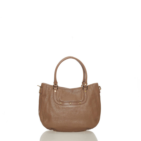 トリーバーチ ハンドバッグ ショルダーバッグ 2WAY ベージュ レザー レディース Tory Burch 【中古】