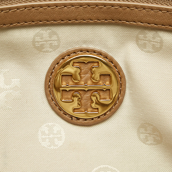 トリーバーチ ハンドバッグ ショルダーバッグ 2WAY ベージュ レザー レディース Tory Burch 【中古】