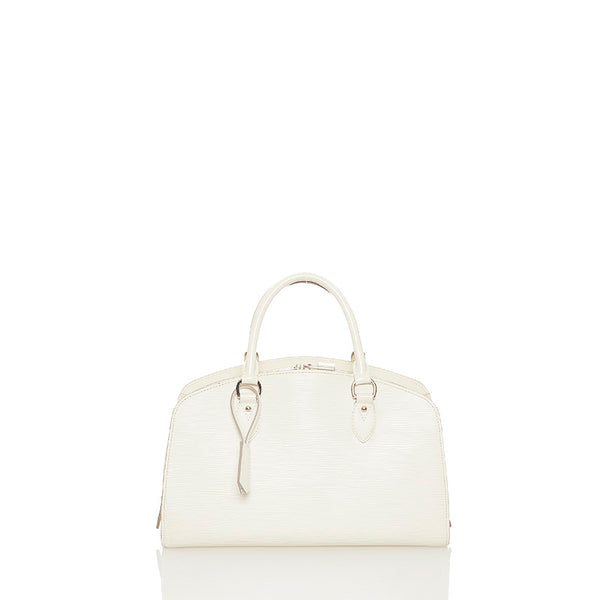 ルイ ヴィトン エピ ポンヌフPM M5907J ホワイト レザー ハンドバッグ レディース LOUIS VUITTON 【中古】