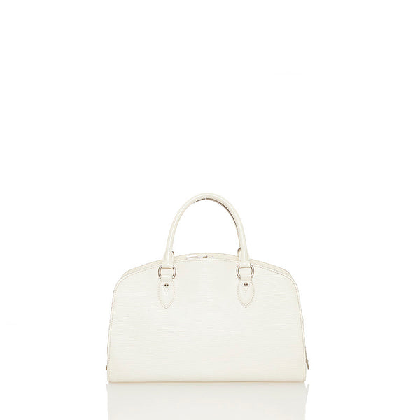 ルイ ヴィトン エピ ポンヌフPM M5907J ホワイト レザー ハンドバッグ レディース LOUIS VUITTON 【中古】