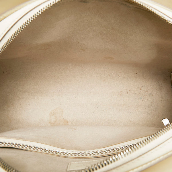 ルイ ヴィトン エピ ポンヌフPM M5907J ホワイト レザー ハンドバッグ レディース LOUIS VUITTON 【中古】