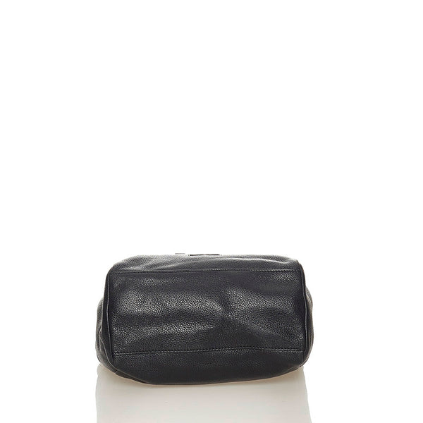 トリーバーチ ハンドバッグ ショルダーバッグ 2WAY ブラック レザー レディース Tory Burch 【中古】