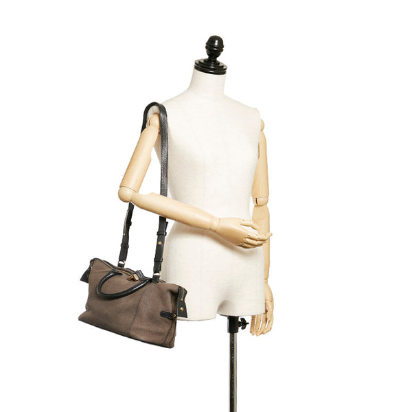 シーバイクロエ ハンドバッグ ショルダーバッグ 2WAY グレージュ レザー レディース SEE BY CHLOE 【中古】