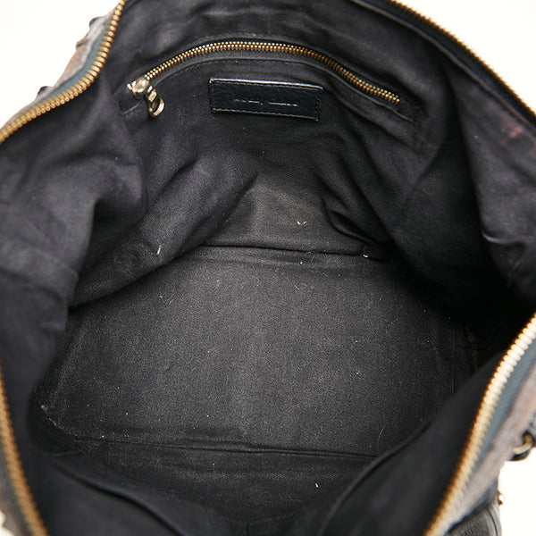 シーバイクロエ ハンドバッグ ショルダーバッグ 2WAY グレージュ レザー レディース SEE BY CHLOE 【中古】