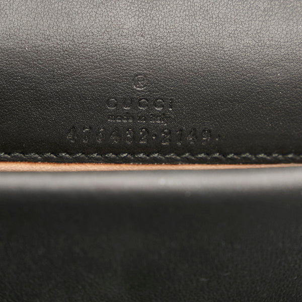 グッチ ディオニュソス チェーン 斜め掛け ショルダーバッグ 476432 ブラック スウェード レディース GUCCI 【中古】