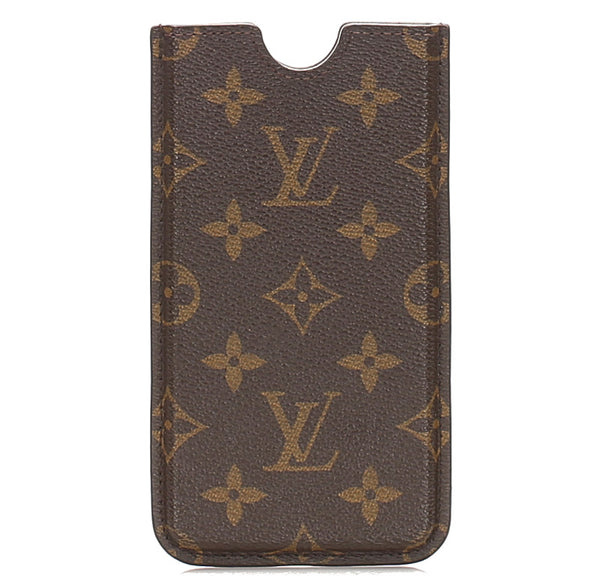 ルイ ヴィトン モノグラム M60864 ブラウン 茶 PVC レザー iPhoneケース LOUIS VUITTON ユニセックス 新品