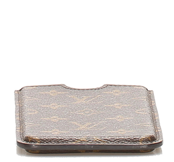 ルイ ヴィトン モノグラム M60864 ブラウン 茶 PVC レザー iPhoneケース LOUIS VUITTON ユニセックス 新品