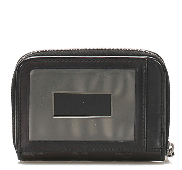 グッチ ブラック 黒 レザー コインケース レディース GUCCI 中古