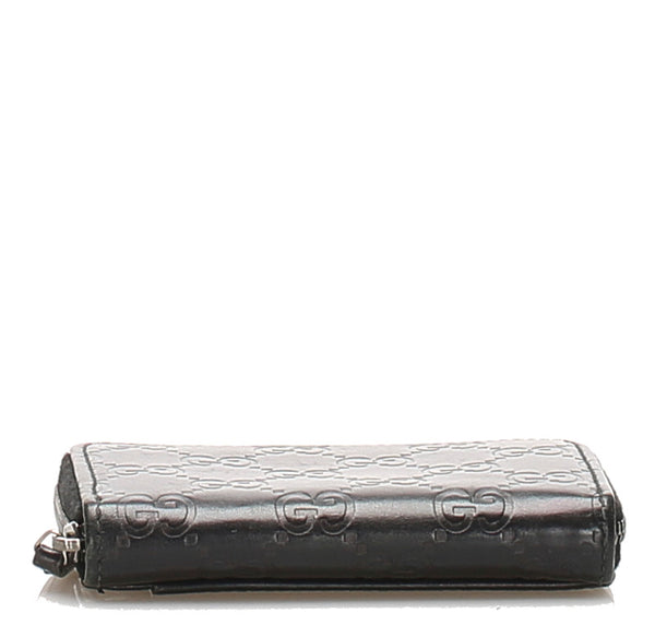 グッチ ブラック 黒 レザー コインケース レディース GUCCI 中古