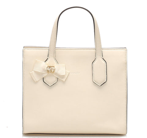 グッチ GGマーモント 443089 ホワイト レザー ショルダーバッグ レディース GUCCI 中古