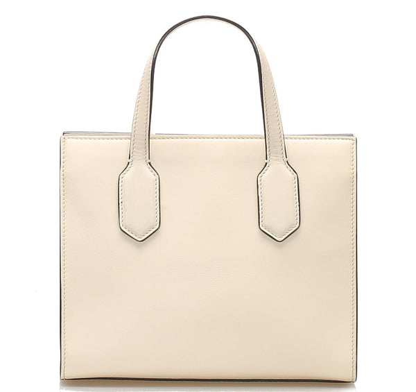 グッチ GGマーモント 443089 ホワイト レザー ショルダーバッグ レディース GUCCI 中古