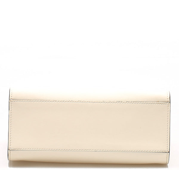 グッチ GGマーモント 443089 ホワイト レザー ショルダーバッグ レディース GUCCI 中古