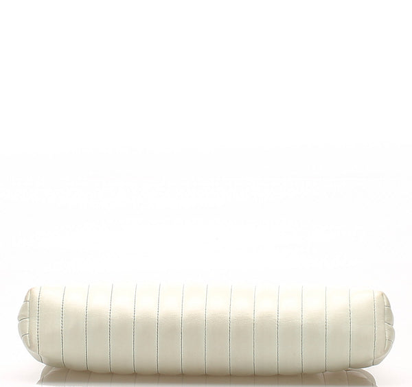 シャネル グリーン ラムスキン クラッチバッグ CHANEL レディース 中古