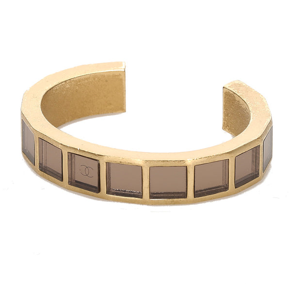 シャネル ゴールド メッキ バングル レディース CHANEL 中古