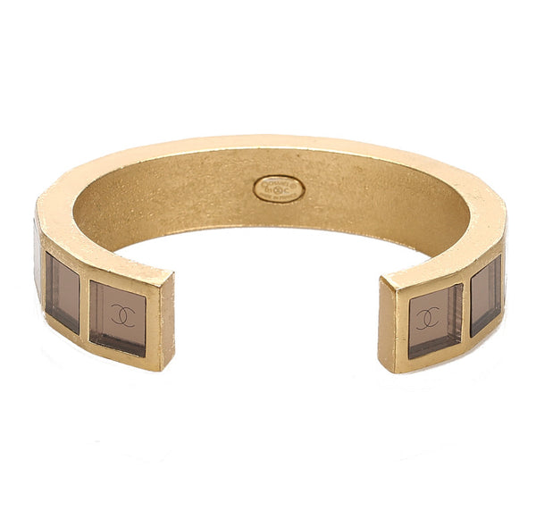 シャネル ゴールド メッキ バングル レディース CHANEL 中古