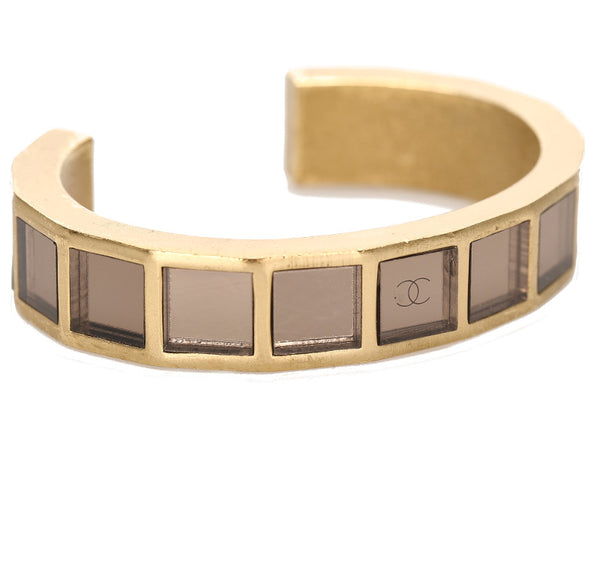 シャネル ゴールド メッキ バングル レディース CHANEL 中古