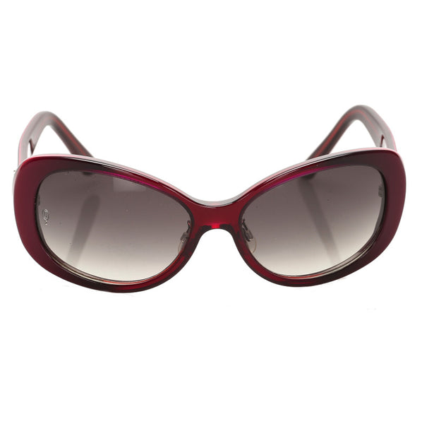 カルティエ ワインレッド プラスチック サングラス ユニセックス CARTIER 中古